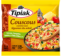 Couscous cuisiné aux Légumes du Soleil