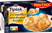 Coquilles Saint Jacques royales TIPIAK