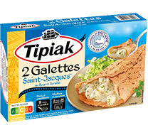 Galettes Saint Jacques beurre persille TIPIAK