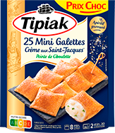 Galettes Crème aux Saint-Jacques Tipiak