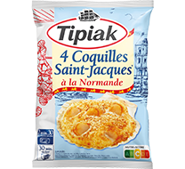 Coquilles Saint Jacques normandes TIPIAK