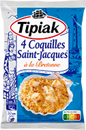 4 Coquilles Saint-Jacques* à la Bretonne