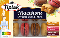 8 Macarons Saveurs de Bretagne TIPIAK