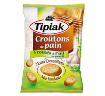Croûtons frottés à l'ail